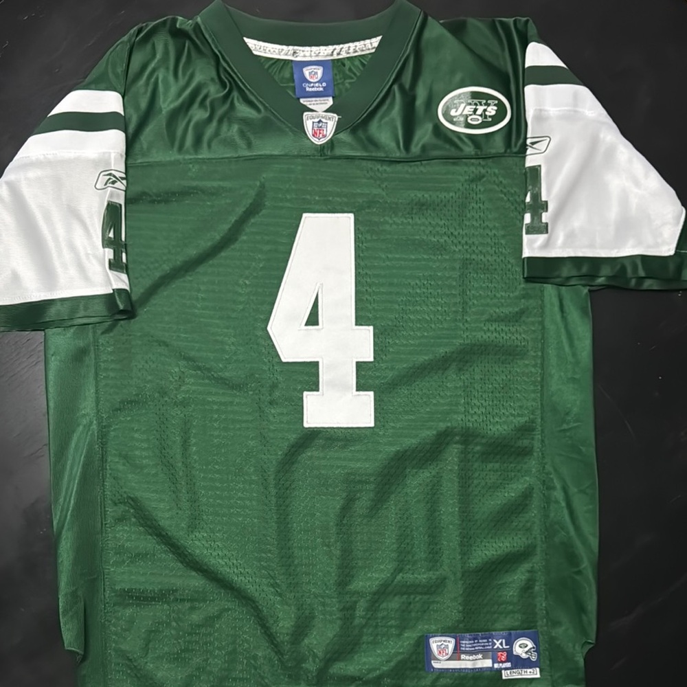 New York Jets #4 FAVRE Jersey size XL